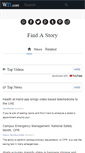 Mobile Screenshot of findastory.com